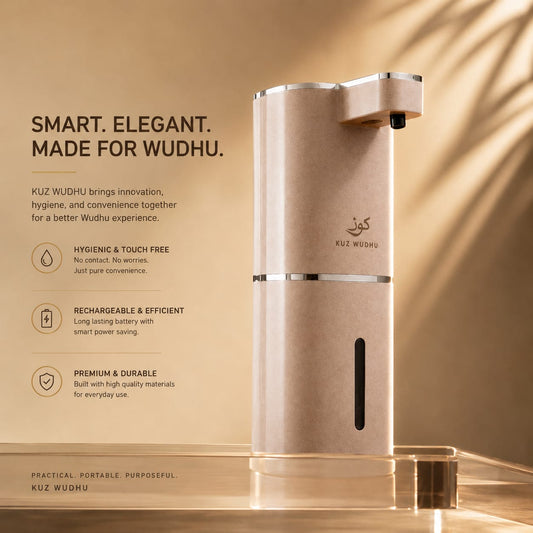 Finally, wudhu made convenient, without a tap